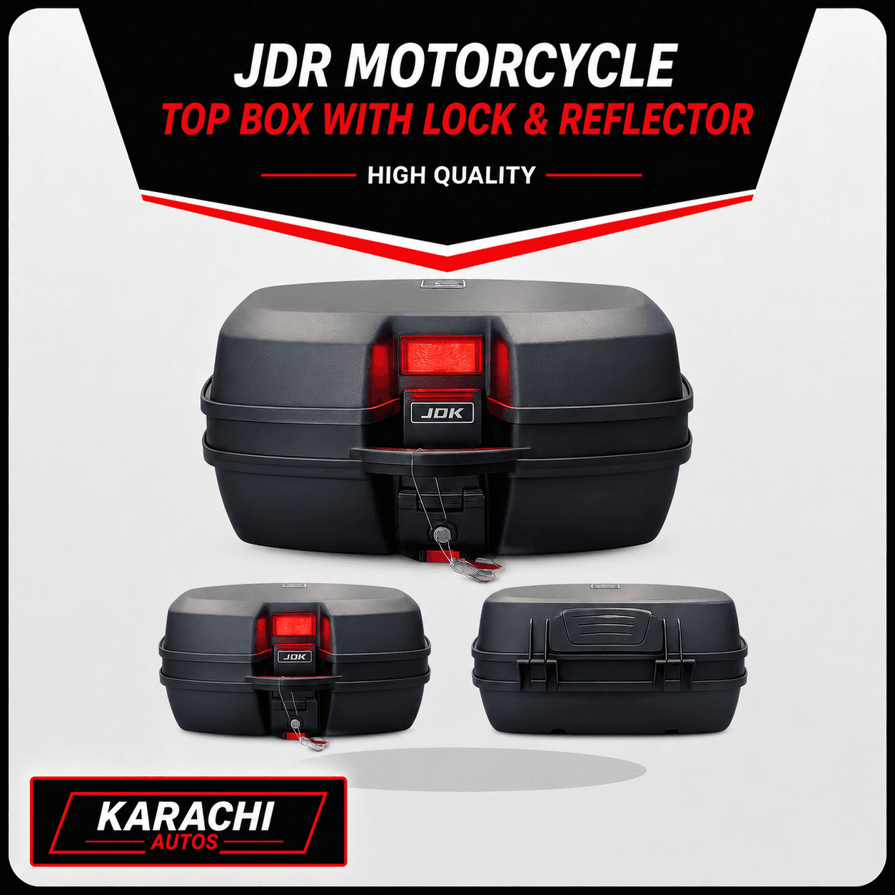 JDR Motorcycle Top Box – 32L thumbnail
