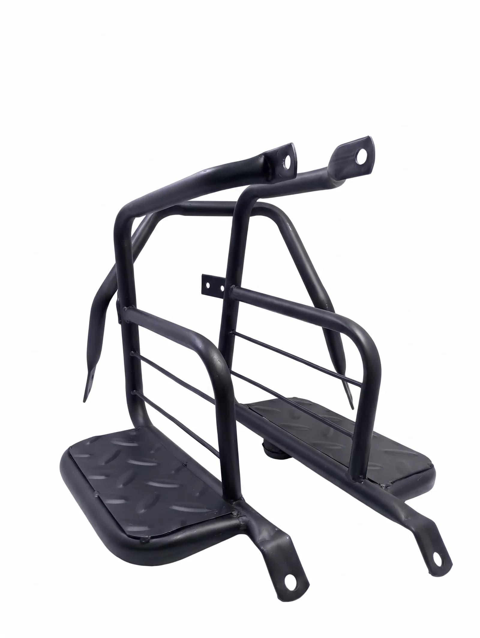 Heavy-Duty Black Metal Footrest & Guard Assembly for Honda Pridor thumbnail