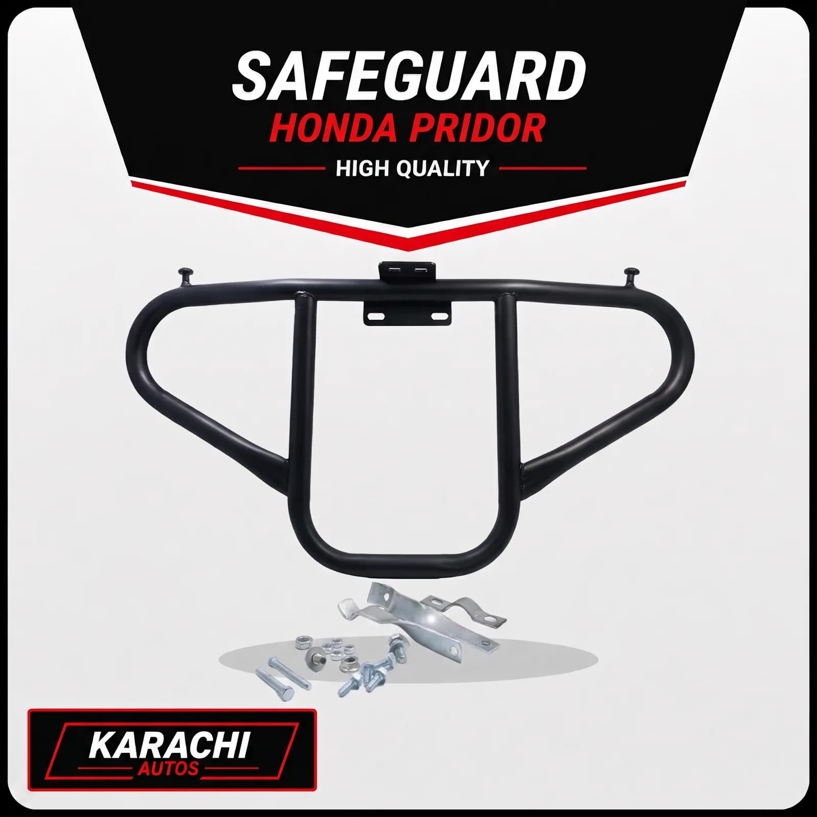 Heavy-Duty Extended Luggage Carrier for Honda Pridor